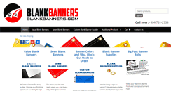 Desktop Screenshot of blankbanners.com