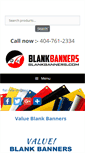 Mobile Screenshot of blankbanners.com